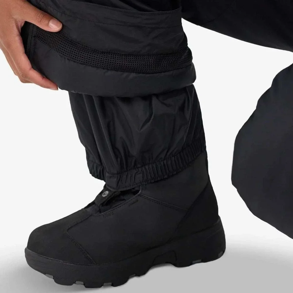 Ski-Doo Vasa Highpants Snowmobile Bib Womens Black Insulated Pants Suspenders XL - Picture 4 of 4